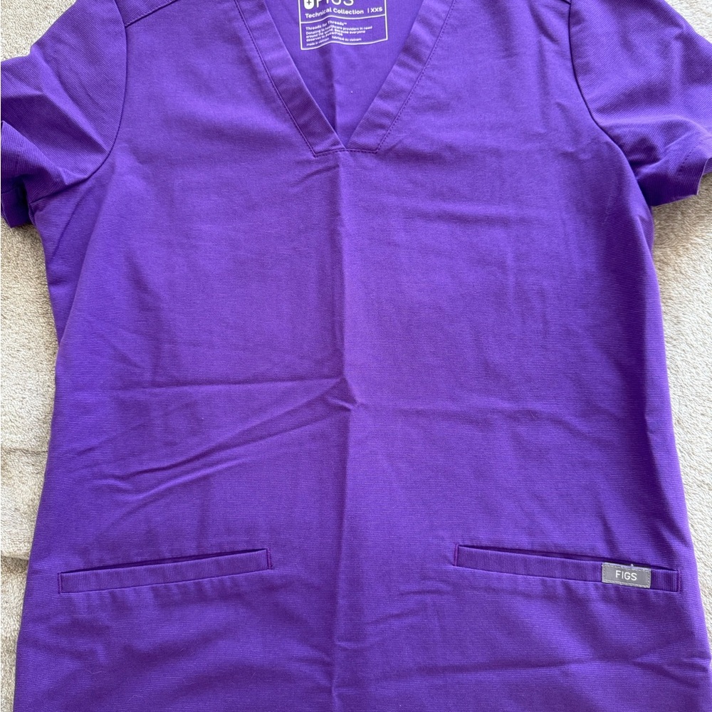 Figs Technical Collection XXS in Rich Purple